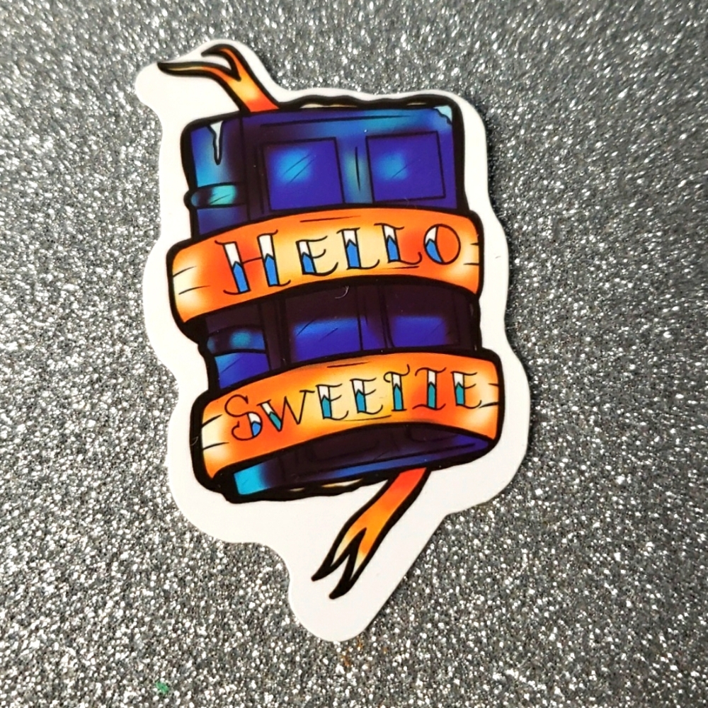 10/$12 DR. WHO waterproof sticker TV Show